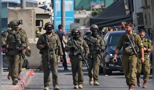 Netanyahu advierte que "perseguiremos a los terroristas de Hamás". Foto: AFP. cierre total de Cisjordania, Benjamín Netanyahu, elecciones en Israel
