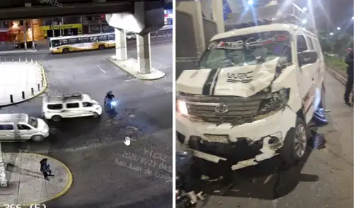 Accidente de tránsito en SJL San Juan de Lurigancho