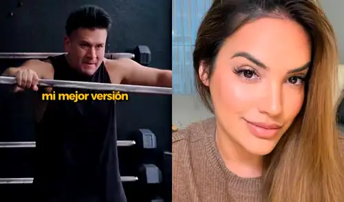 Deyvis Orosco aseguró que quiere alcanzar su mejor versión física. Foto: Composición LR/Captura/TikTok/Instagram Deyvis Orosco aseguró que quiere alcanzar su mejor versión física.
