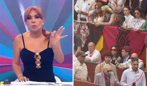 Magaly Medina reveló su reacción al ver a Paolo Guerrero cerca de ella.