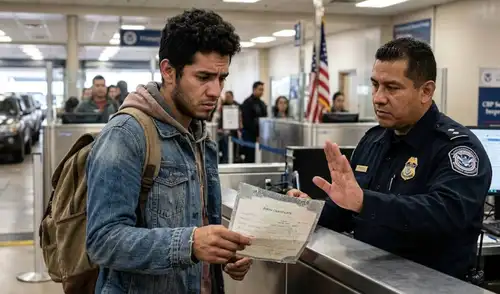 Mexicano "alquiló" una partida de nacimiento para cruzar la frontera de EE.UU. mexicano partida de nacimiento frontera en EE.UU.