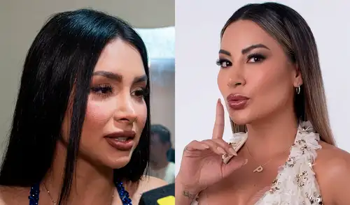 Pamela Franco se pronuncia sobre las declaraciones de Pamela López. Composición LR. TikTok Pamela Franco se pronuncia sobre las declaraciones de Pamela López.