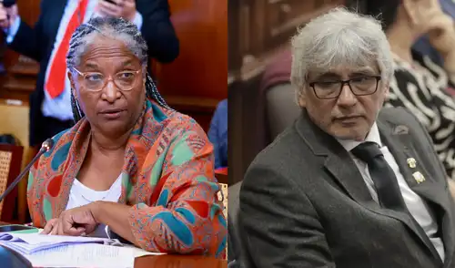 Susana Matute lamentó que Jorge Gavidia dejara Buen Gobierno sin explicar sus razones a la bancada. Foto: composición LR / Marco Cotrina / Congreso Congreso | Senado | Buen Gobierno
