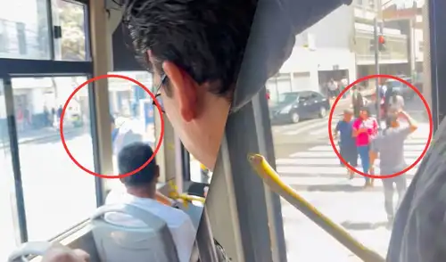 En un video publicado en X se observa cómo el pasajero decide bajar del vehículo ante la mirada del resto de ocupantes del Metropolitano. Caos en el Metropolitano: usuario se lanza de unidad varada en el Centro de Lima por cierre de vías del Señor de los Milagros