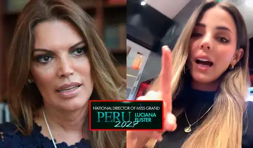 Luciana Fuster aseguró que habrá concurso para elegir a la representante de Perú en el Miss Grand International. Foto: Composición LR/Captura/Instagram Luciana Fuster aseguró que habrá concurso para elegir a la representante de Perú en el Miss Grand International.