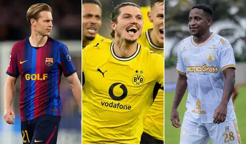 Barcelona, Borussia Dortmund y Juan Pablo II juegan hoy en sus respectivas ligas. Foto: LaLiga/Bundesliga/Juan Pablo II/composición LR