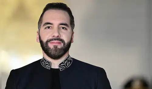 Bukele expresó su intención de finalizar la misión una vez que los soldados sean recuperados con vida. Foto: AFP. Nayib Bukele, El Salvador, Haití