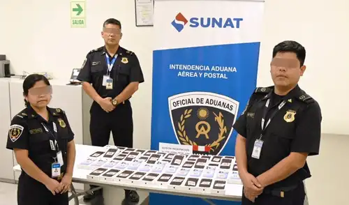 Tras la incautación, el caso fue remitido al Ministerio Público, que detuvo al pasajero Tras la incautación, el caso fue remitido al Ministerio Público, que detuvo al pasajero
