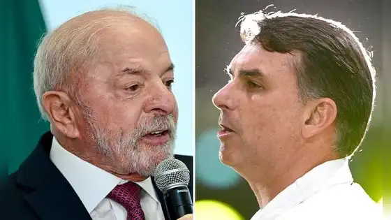 Lula y Flávio Bolsonaro disputan la primera vuelta en Brasil mientras la Policía investiga una posible injerencia de Estados Unidos Lula y Flávio Bolsonaro disputan la primera vuelta en Brasil mientras la Policía investiga una posible injerencia de Estados Unidos