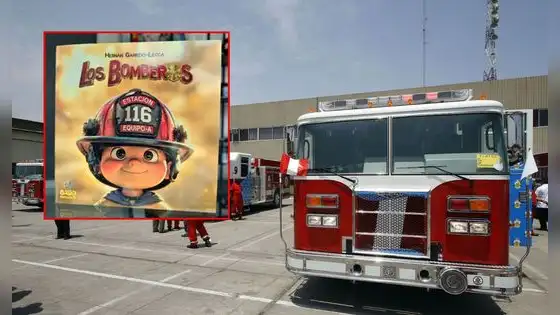 "Los Bomberos": entregan 1.000 ejemplares de cuento infantil a favor del Cuerpo General de Bomberos
