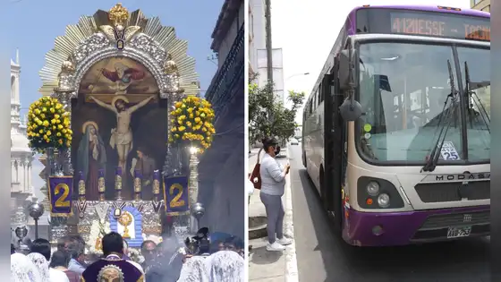 Señor de los Milagros: ATU anuncia desvíos en Lima por tercer recorrido este lunes 19 de octubre Señor de los Milagros: ATU anuncia desvíos en Lima por tercer recorrido este lunes 19 de octubre
