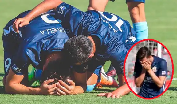 Anotó un gol y se lo dedicó a su padre, quien había muerto horas antes [VIDEO]