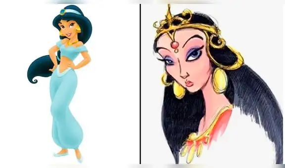 Filtran bocetos originales de memorables personajes de Disney [FOTOS]