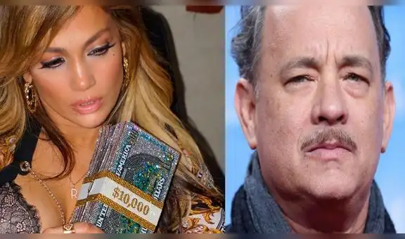 Jennifer Lopez se pronuncia tras el beso que se limpió Tom Hanks 