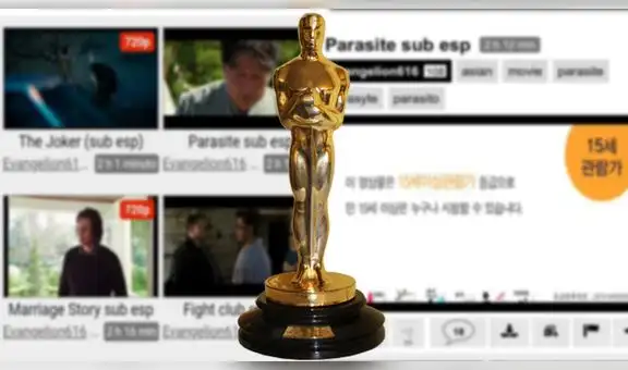 Oscar 2020: nominadas a ‘Mejor película’ son publicadas en portal para adultos