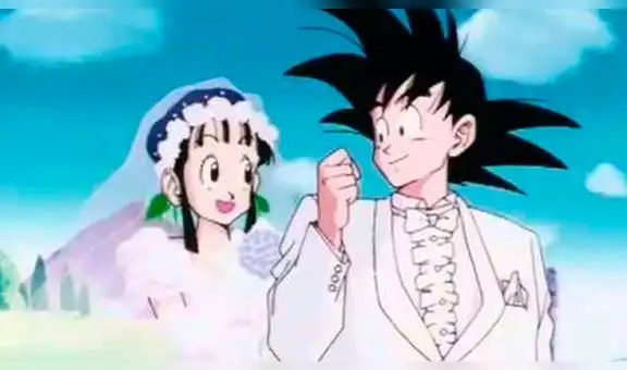 Dragon Ball: imágenes inéditas de la boda entre Gokú y Milk que no salió en el manga