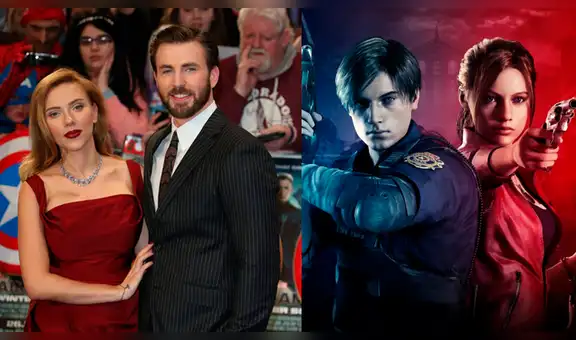 Resident Evil: Chris Evans y Scarlett Johansson Scarlett asombran al lucir como personajes del videjuego [FOTOS]