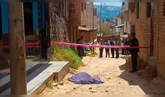 Cajamarca: Asesinan a mujer en plena vía pública [VIDEO]