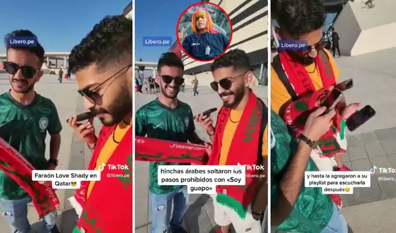Hinchas árabes quedan en shock al escuchar el tema “Soy guapo” de Faraón Love Shady