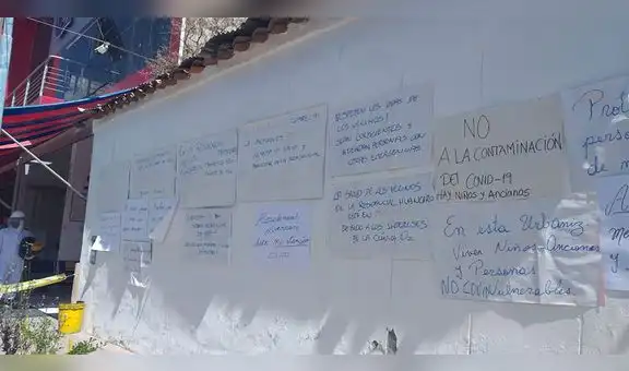 Cusco: vecinos de la residencial Huancaro protestan contra clínica cedida a EsSalud