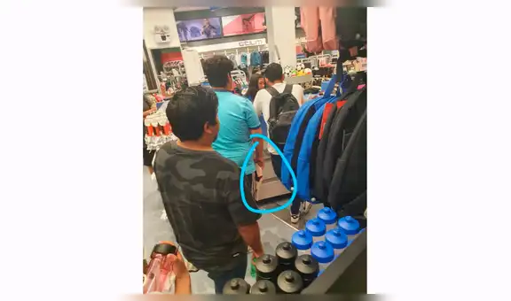 Descubren a hincha de Sporting Cristal comprando la nueva camiseta Universitario [FOTO]