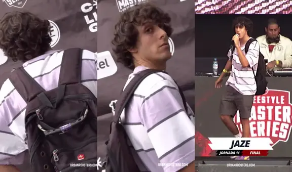 ¡Volvió MC Mochila! Jaze reaparece en la FMS con su característico estilo de batallas en plazas