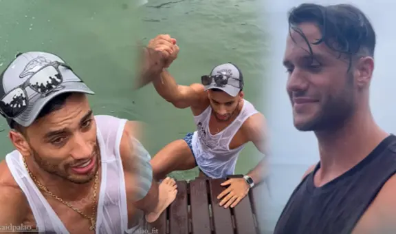 Said Palao desata su ‘furia’ tras ser lanzado al mar con todo y celular por Fabio Agostini