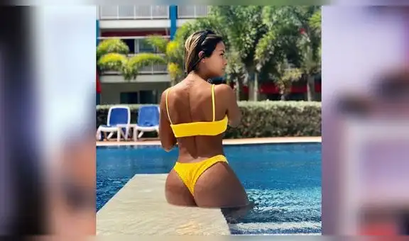 Shirley Arica se luce en lencería, pero muestra parte íntima por error