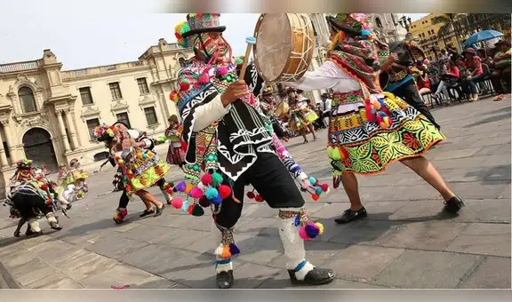  concurso Carnaval Vencedores de Ayacucho -2018 en la Plaza de Acho