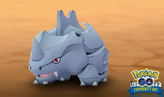 Pokémon GO: Rhyhorn obtiene la victoria y protagonizará el Community Day de febrero