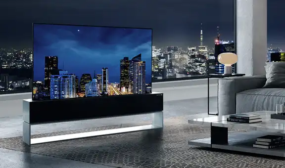 LG lanza oficialmente el primer televisor OLED enrollable del mundo [VIDEO]