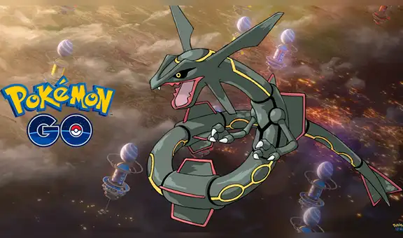 Pokémon GO: se confima la hora legendaria con Rayquaza[FOTOS]