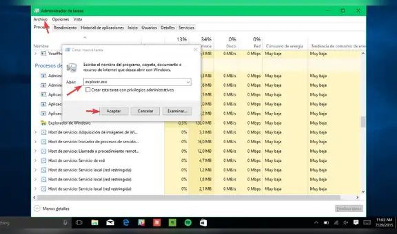¿El explorador de Windows 10 se colgó? Recupéralo sin reiniciar tu computadora [VIDEO]