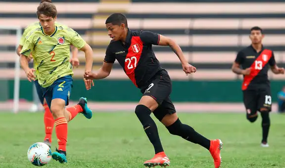Selección peruana sub-23 fue goleada por Colombia en amistoso previo al Preolímpico [RESUMEN]