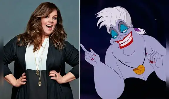 La Sirenita: Melissa McCarthy será Úrsula en el live action