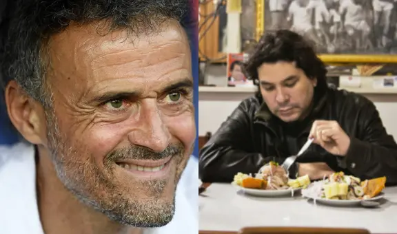 Luis Enrique quedó enamorado de la comida peruana tras ir a un restaurante de Gastón Acurio