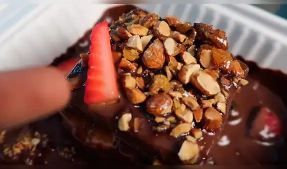 Pastelería peruana vende porción de torta de chocolate a S/33 y así es como luce [VIDEO]