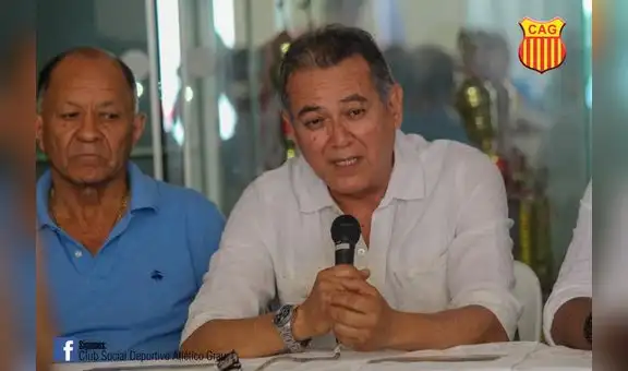 Atlético Grau: Arturo Ríos es reelegido como presidente del club