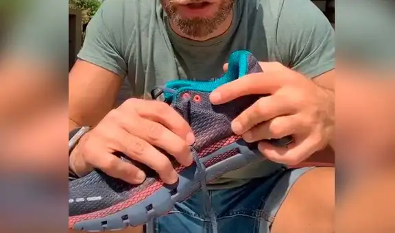 ¿Cómo se debe usar el último agujero que tienen las zapatillas? [VIDEO]