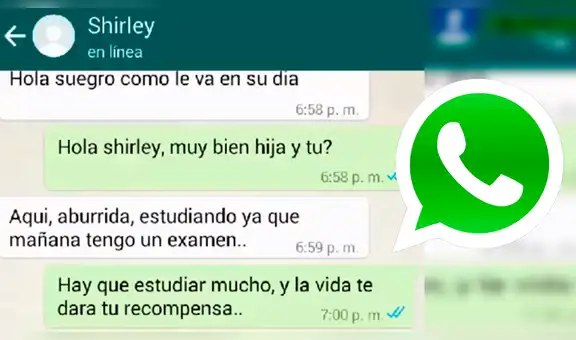 WhatsApp: Joven descubre que su papá quiere tener intimidad con su novia [VIDEO]