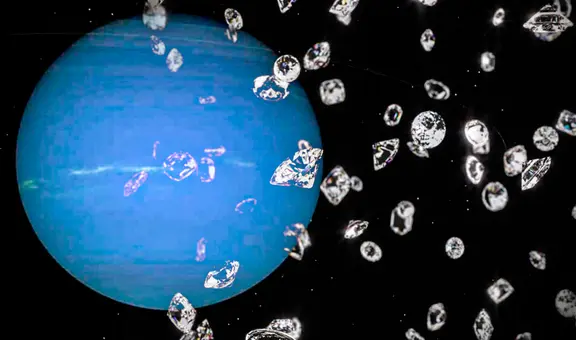 ¿Cuáles son los 2 planetas en donde llueven diamantes y por qué sucede eso?