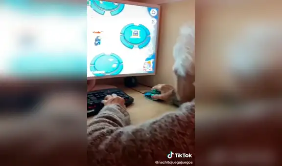 Abuelita aprende a jugar Among Us y sorprende con su astucia para ganar siendo el ‘impostor’ [VIDEO]