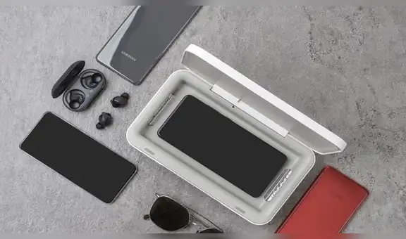Samsung lanza cargador portátil que desinfecta tu smartphone con rayos UV-C [FOTOS]