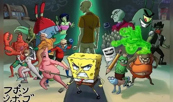 Bob Esponja versión anime: primer capítulo se estrena con rotundo éxito [VIDEO]