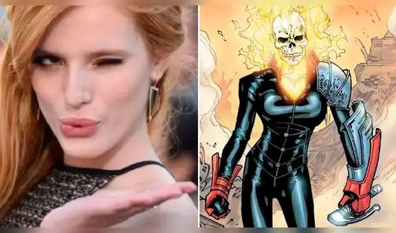 Ghost Rider: ¿Bella Thorne se burla del personaje? Actriz se manifiesta en redes sociales