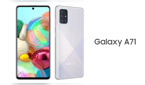 Samsung Galaxy A71: el nuevo gama media con cuatro cámaras y lector de huellas bajo pantalla [VIDEO]