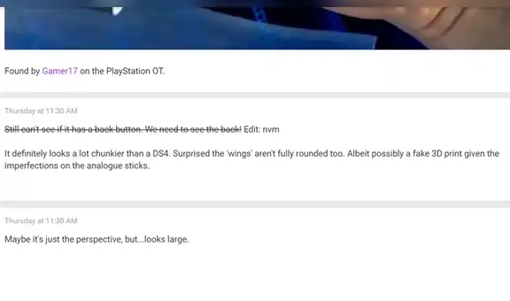PS5: filtran la primera imagen real del mando DualSense y fans se asombran por su tamaño [FOTOS]
