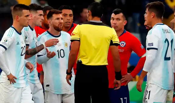 Conoce las razones de la expulsión de Lionel Messi, según el acta arbitral
