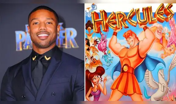 Michael B. Jordan fue elegido como Hércules en simulación de live action de Disney