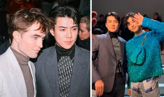 Sehun y Cha Eunwoo conocieron a Robert Pattinson: reunión de estrellas emocionó a fans